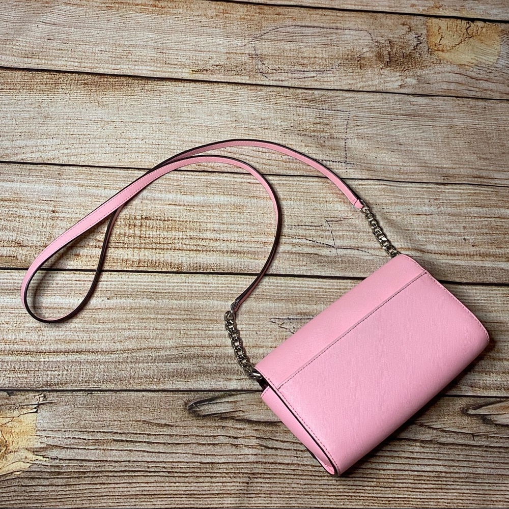 Kate Spade Pink “Love Birds” Appliqué Crossbody - Picture 7 of 13